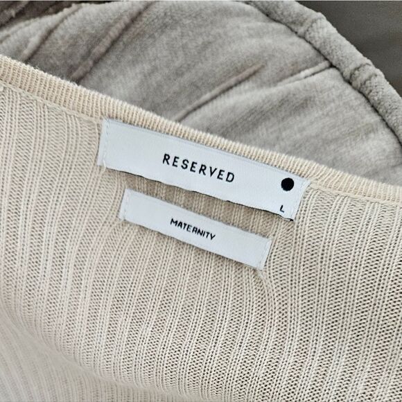 Nwot European reserved wrap long sleeve sweater dress - Picture 7 of 7